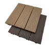 Classical wood plastic composite DECKING TILE 300*300mm
