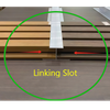 Wood plastic wall panel link card slot accessory can be raised by 6 meters