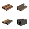 Ot Sale Exterior WPC Hollow Board Square Timber Tube