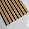 Hot-selling acoustic panels madera sound-absorbing panels, sound insulation panels, wooden strip groove wall panels