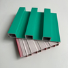 Price Interior Wall Cladding Waterproof And Flame-retardant WPC Artistic Shutter Background Luxury Design Grooved Batten Board