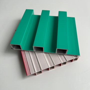 Price Interior Wall Cladding Waterproof And Flame-retardant WPC Artistic Shutter Background Luxury Design Grooved Batten Board