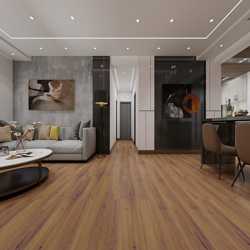 KSL 1220*183*4mm SPC PVC Flooring Tiles Indoor Living Room Waterproof Anti-Slip 5/6mm Thickness Click Lock System Graphic Design