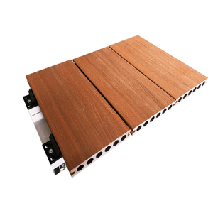 KSL Brand 5-Year Warranty Waterproof Anti-Slip Smooth Wood Grain Traditional WPC Decking Board for Outdoor Floors Hotels Parks
