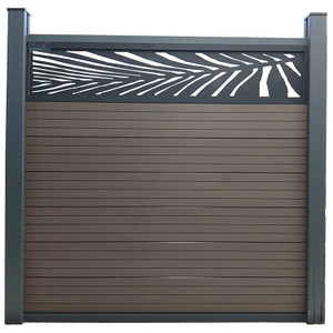 Co extrusion wpc wood plastic composite Rails