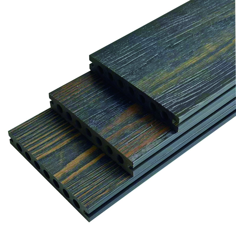 mixing colors capped WPC decking edge board 23*138mm
