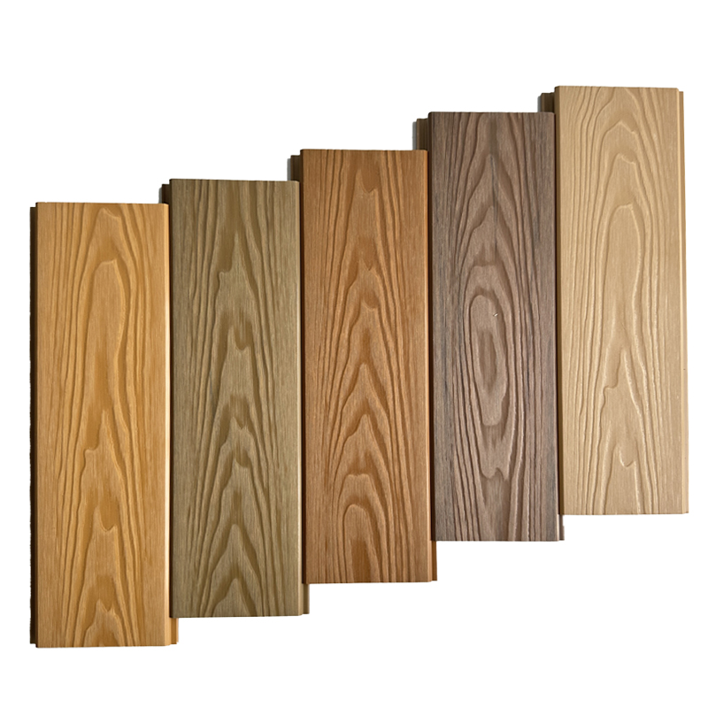 KSL ASA WPC Fluted Wall Panel 3D Soundproof Villa Outdoor Commercial Kitchen Gym Japanese Style Plastic Panels Hotels Kids