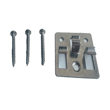 KSL Outdoor Traditional Style WPC Decking Waterproof Metal Clip Rectangle Shape Smooth Surface 5-Year Warranty Garden Pool Pati