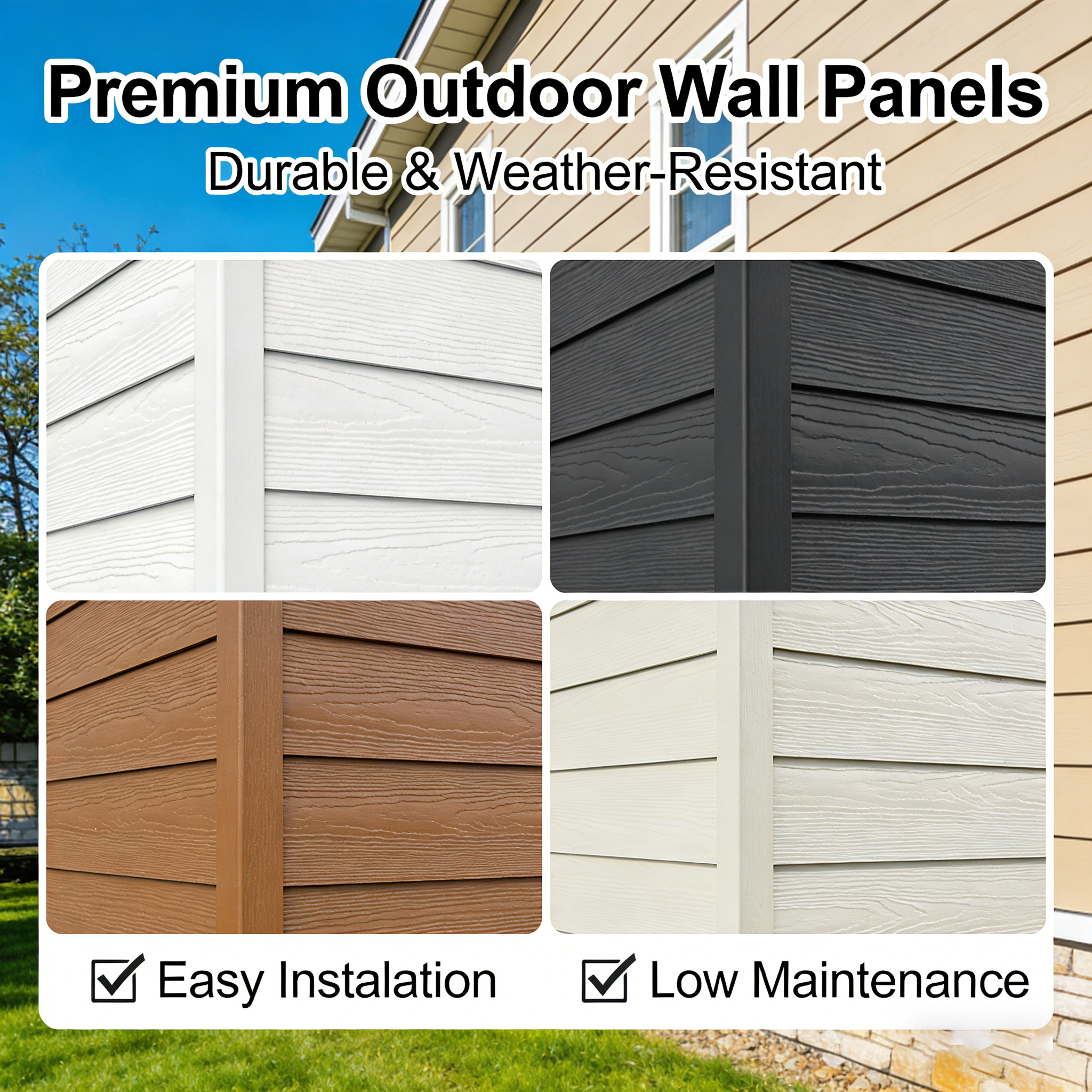 China outdoor wall panel factory