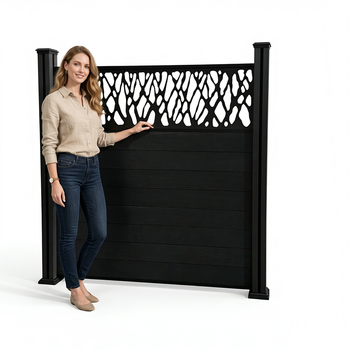 Garden WPC Fence | Custom Composite Fence Panels