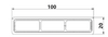 WPC capped aluminum 20*100mm