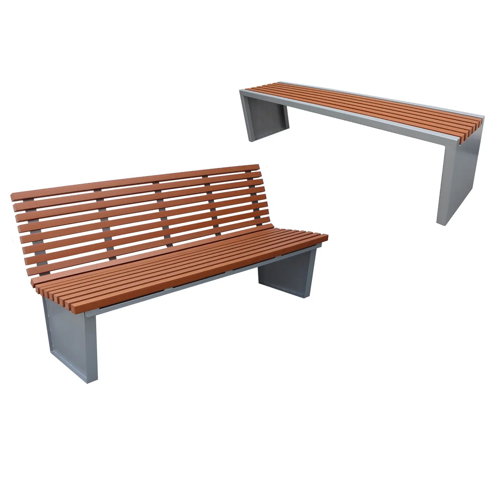 WPC wood plastic composite bench