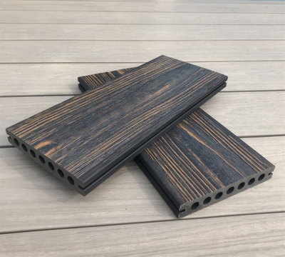 mixing colors capped WPC decking edge board 23*138mm