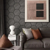 Soundproof Hexagon Polyester Fringe Panels for Home Studio And Recording StudioFlexible Curly Bendable Acoustic Wall Panels with 3D Wave Shape for Decorative UseModern Interior Acoustic Wall Panels Wi