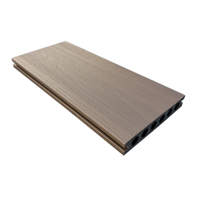 Wood plastic composite decking