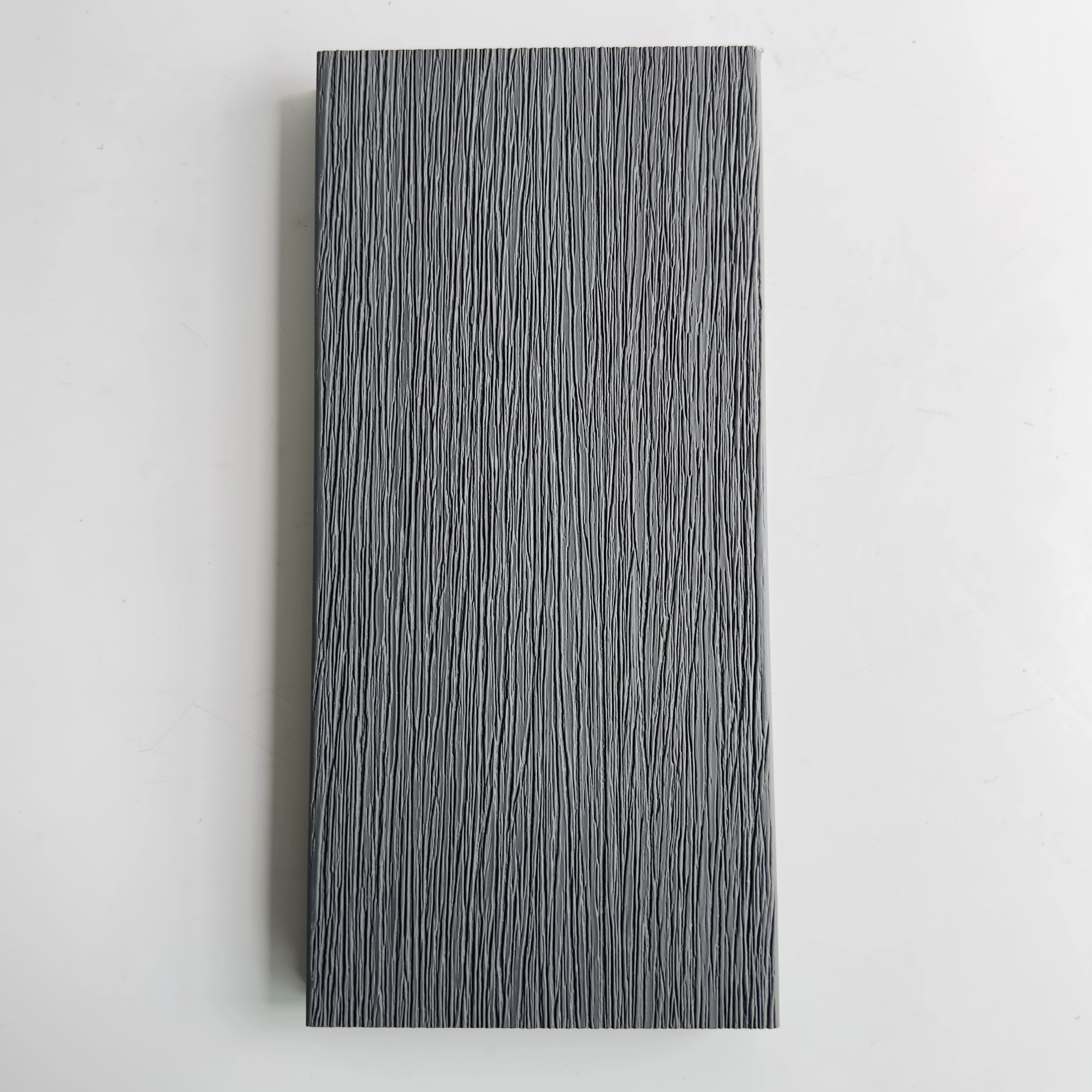 new design 3d embossed waterproof fade slowly anti slip outdoor flooring composite wpc decking