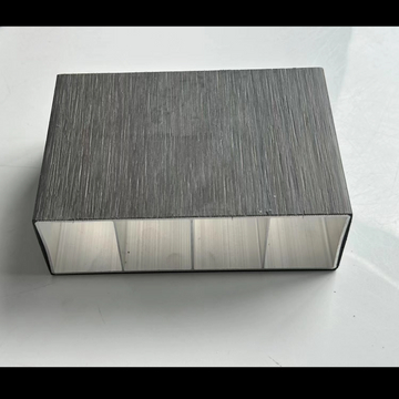 WPC Capped Aluminum Wood Grain Aluminum Slat