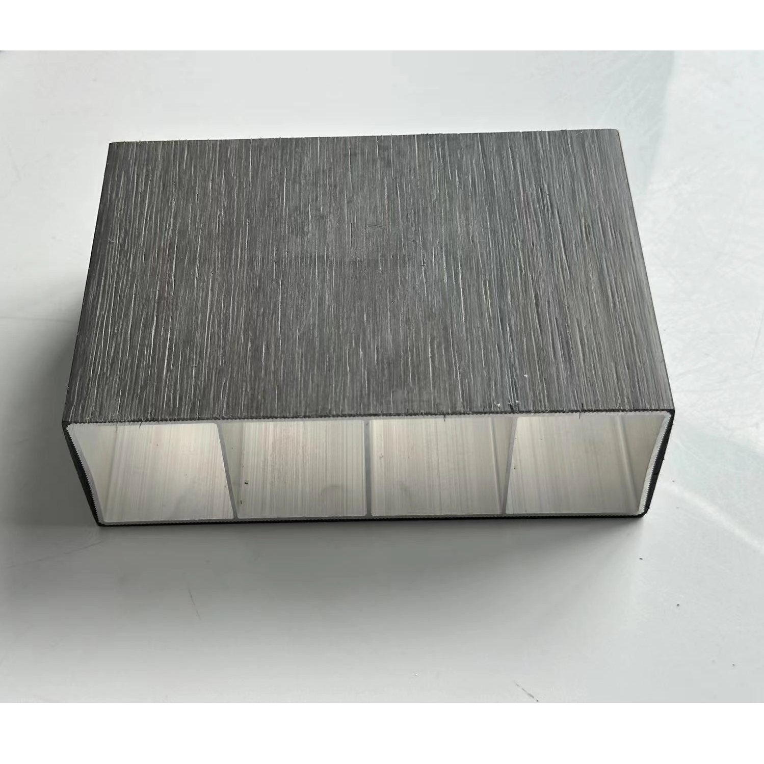 WPC Capped Aluminum Wood Grain Aluminum Slat