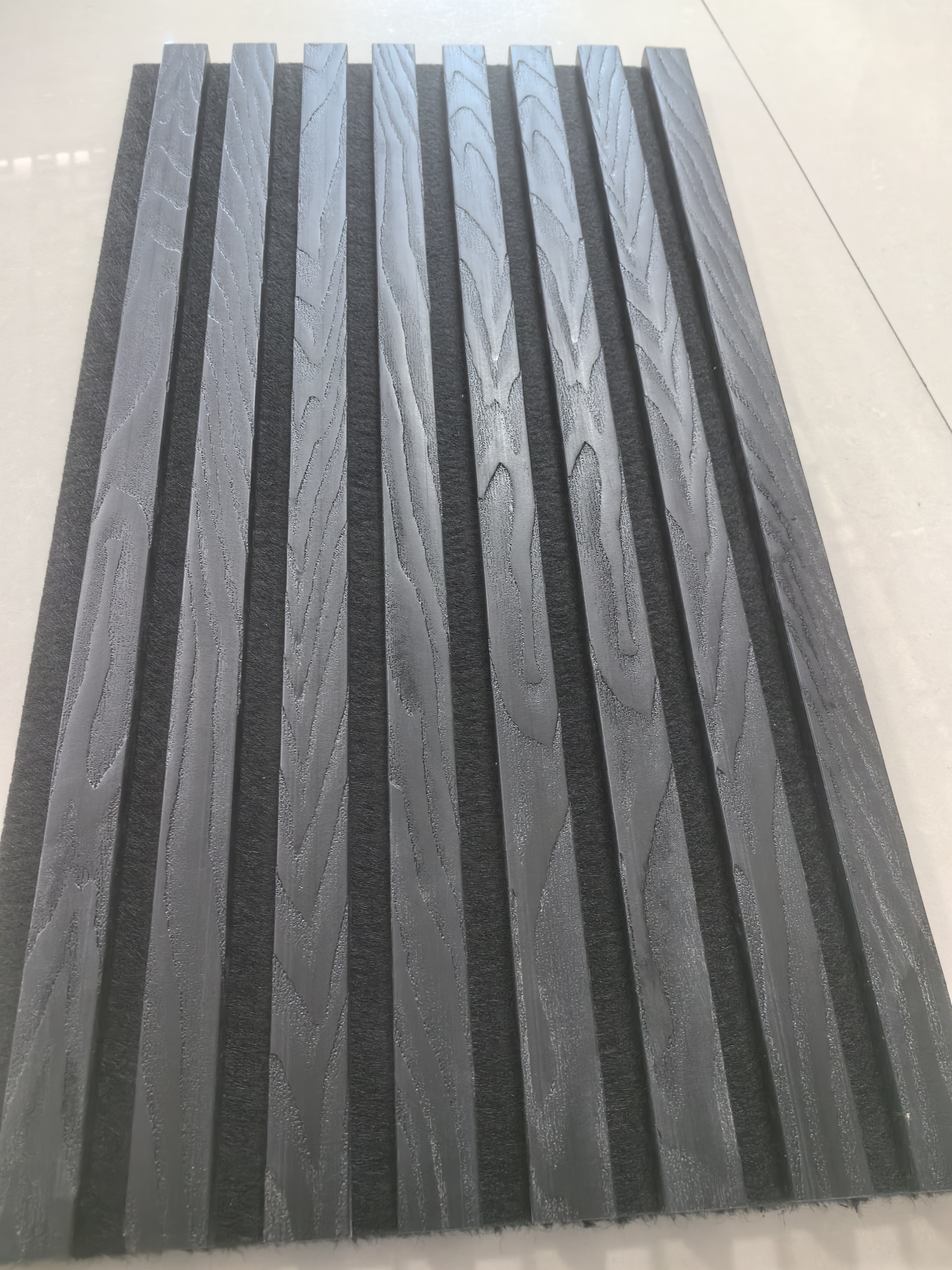The New Acoustic Panels with 3D Patterns Made of WPC Material Have Better Quality And More Attractive Appearance.