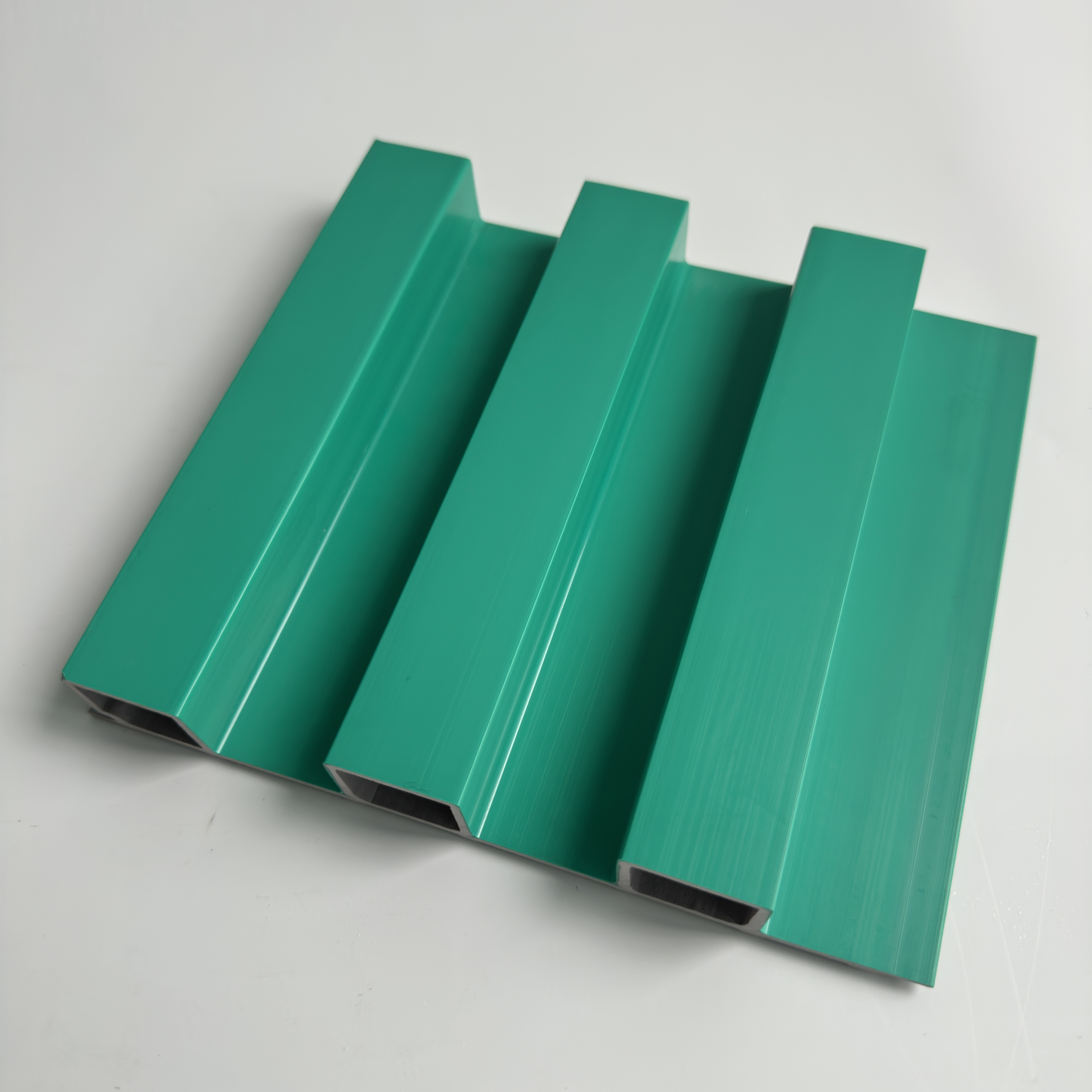 Price Interior Wall Cladding Waterproof And Flame-retardant WPC Artistic Shutter Background Luxury Design Grooved Batten Board