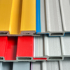 Third-generation technology co-extruded ASA coated lightweight wall panels, outdoor decorative wall panels, polyvinyl chloride grooved panels