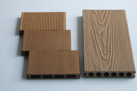 Garage Garden Decking Tiles Waterproof Wood Plastic Composite with Walnut PVC Wood Grain Surface Treatment Garage Tiles