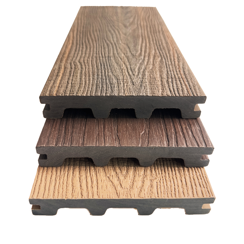 wpc Waterproof Outdoor Decking Floor Outside Wpc Decking durable Engineered Antiseptic Wood Floor