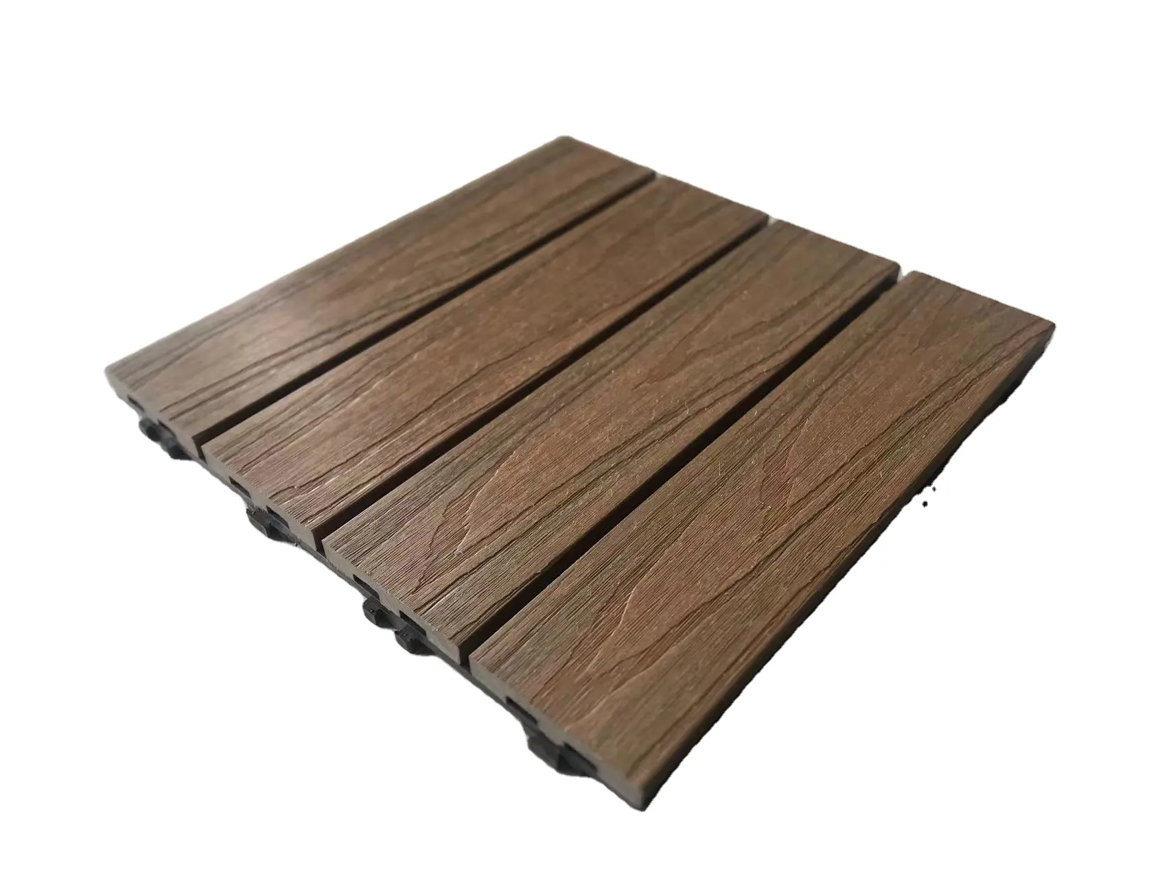 Co extrusion WPC composite DECKING TILE 300*300mm