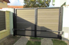 Outdoor Wood plastic composite door