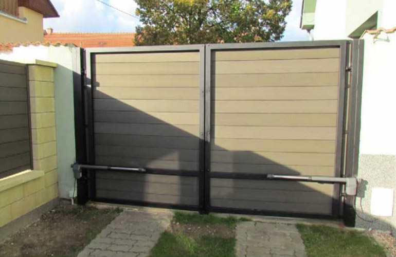 Outdoor Wood plastic composite door