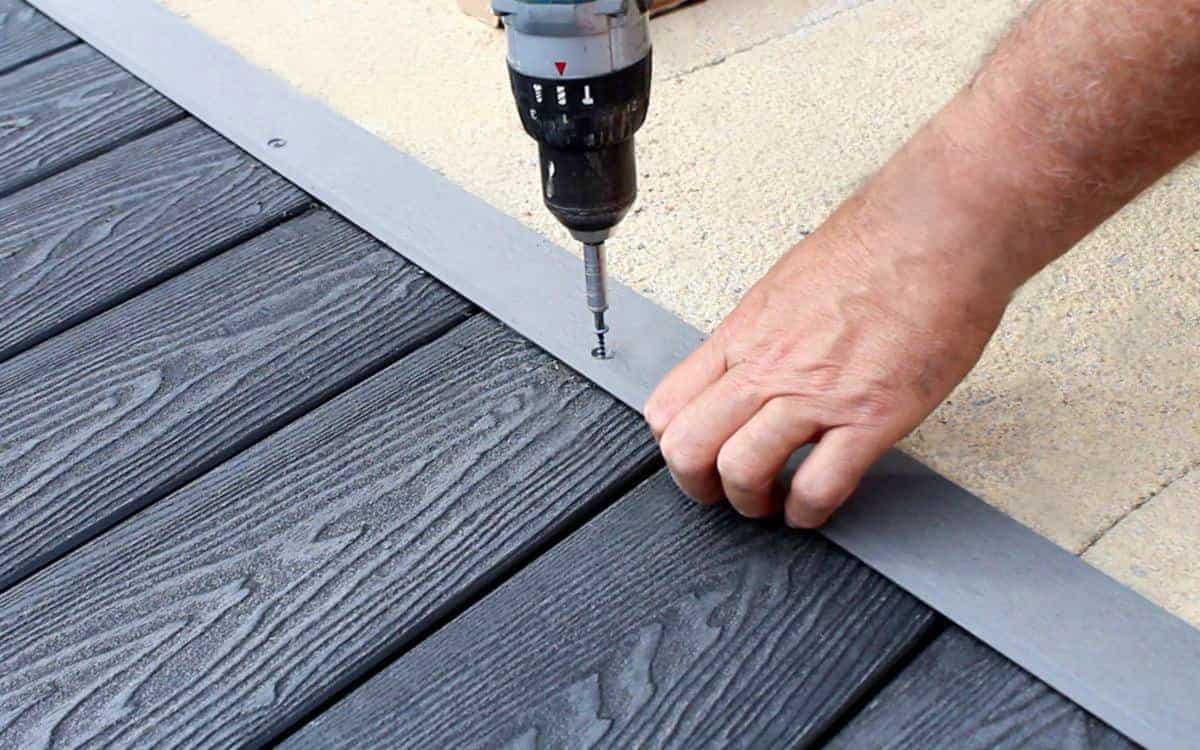 WPC Decking 3D Embossed decking