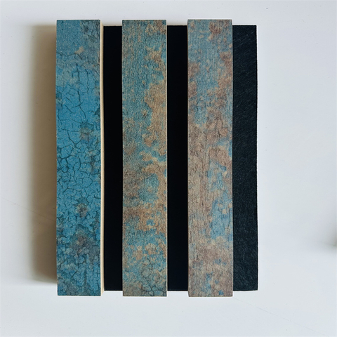 Best Fireproof Waterproof Acoustic Slat Wall Panel Wood Veneer Panel 3D Decorative Slats Acoustic Panels for Interior Wall Deco
