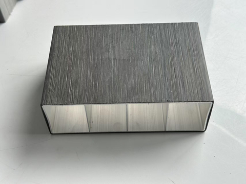 Aluminium Base for WPC Fence Post, 70x70 Mm, Black