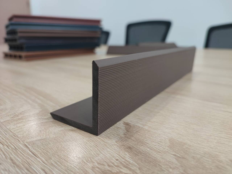 Terrasse WPC Couleur Teck Bordure Plancher Baguette D'Angle