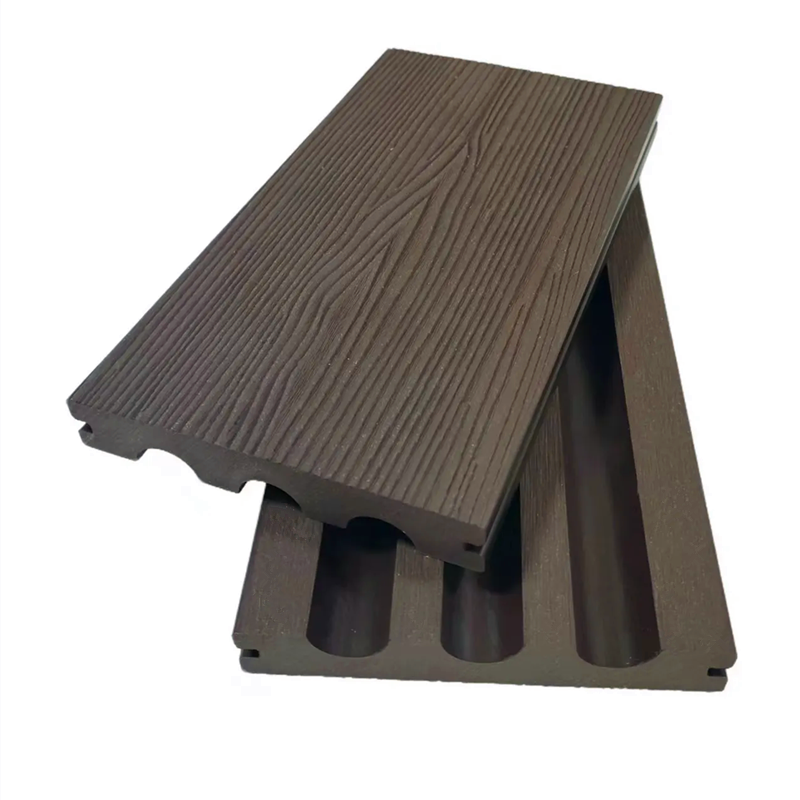 WPC Decking 3D Embossed decking soild decking 23*140mm