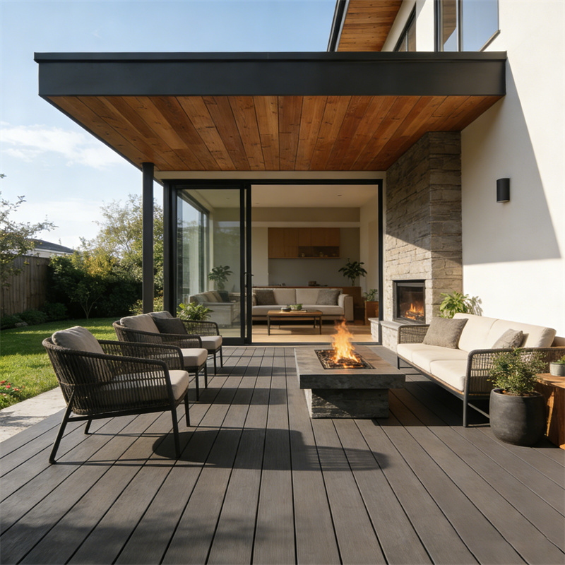 rooftop terrace WPC decking