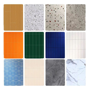 Commercial Luxury SPC Click Lock Waterproof Flooring Tiles 3mm Thick Anti-Slip 5-Year Warranty with Graphic Design Solutions