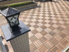 Co extrusion WPC composite DECKING TILE 300*300mm