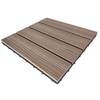 Classical wood plastic composite DECKING TILE 300*300mm