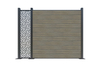 High Quality Anti-UV WPC Fence Hardware Outdoor Wood Plastic Composite Fencing Panels Laser Cutting Board Metal Privacy 3D Yard