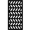 Co extrusion wpc fence with aluminum panel