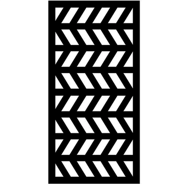 Co extrusion wpc fence with aluminum panel