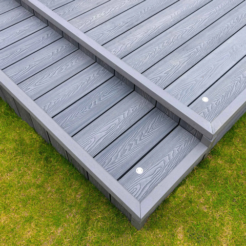 WPC Decking 3D Embossed decking