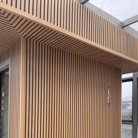 wood plastic composite L skirting