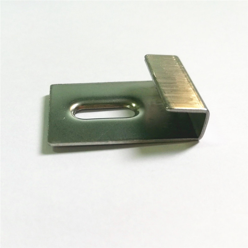 wood plastic composite deckind wall panel fence clips