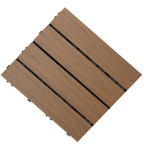 Co extrusion WPC DECKING TILE 300*600mm