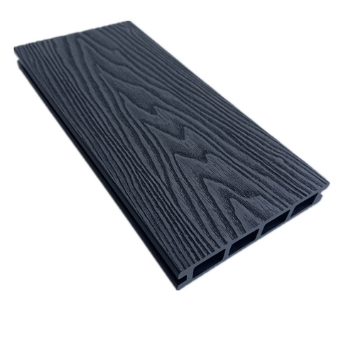 Wood-plastic flooring 3D embossed wood-plastic composite exterior wall flooring outdoor flooring