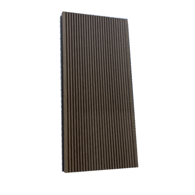 Waterproof Round Hollow Teak Wpc Swimming Pool Decking Anti-uv Wood Plastic Composite Flooring