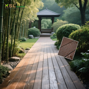 Outdoor Floor Wood Plastic Composite Garden Deckingdecking Boards