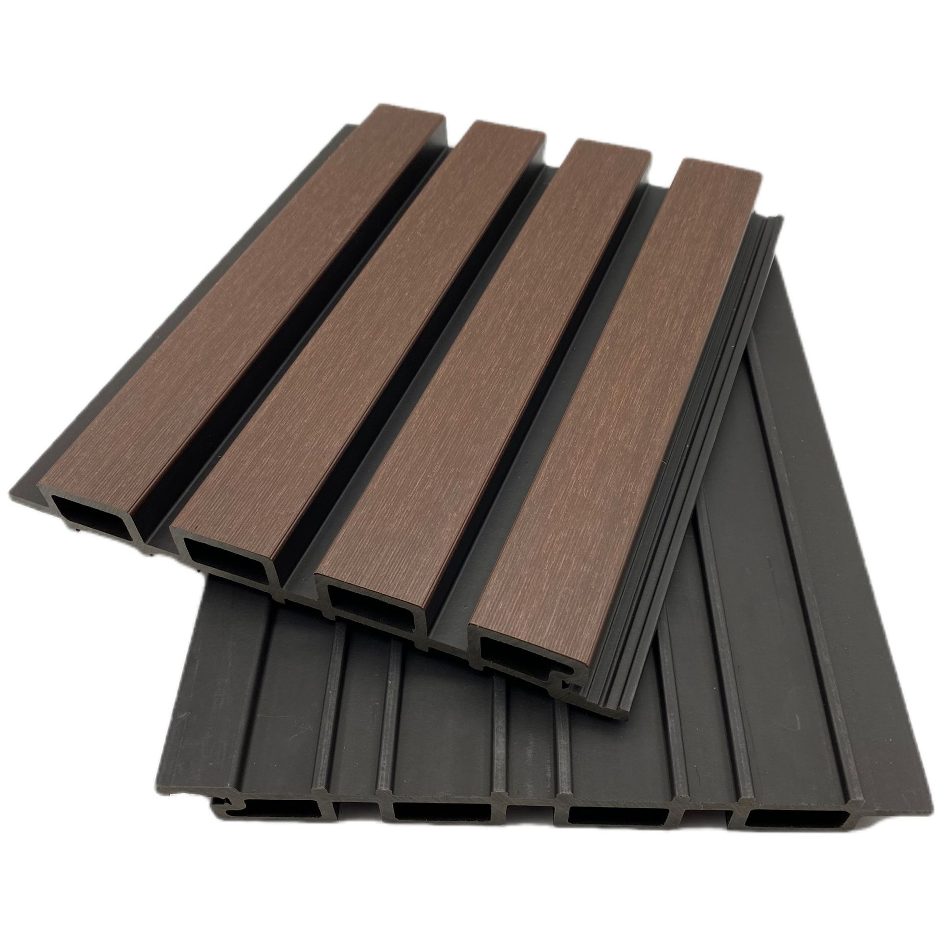 Modern Style Exterior Co-Extruded Outdoor Wall WPC Panel Decor